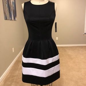 Black & White Cocktail Dress, NWT